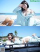 Amisa Miyazaki 宮崎あみさ, ヤングチャンピオンデジグラ SLEEPING GIRL ～眠れる海の美少女～ Set.01 P2 No.79e7eb