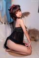 Coser@蠢沫沫 (chunmomo) Vol.053: 黑睡裙 (40 photos) P22 No.04152a